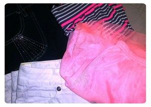 LOT OF 5 Pieces (3 Skirts~1 Pant~1 Knee High Pants